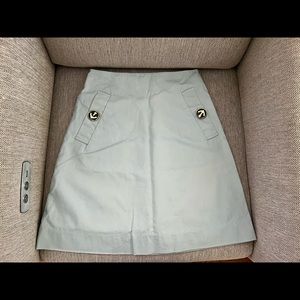 Orla Kiely skirt, light blue, size like 0/XS